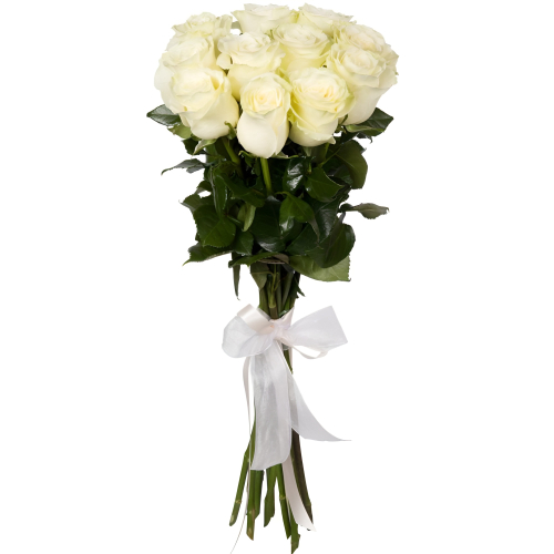 Букет из белых роз Тихвин Ленинградская область